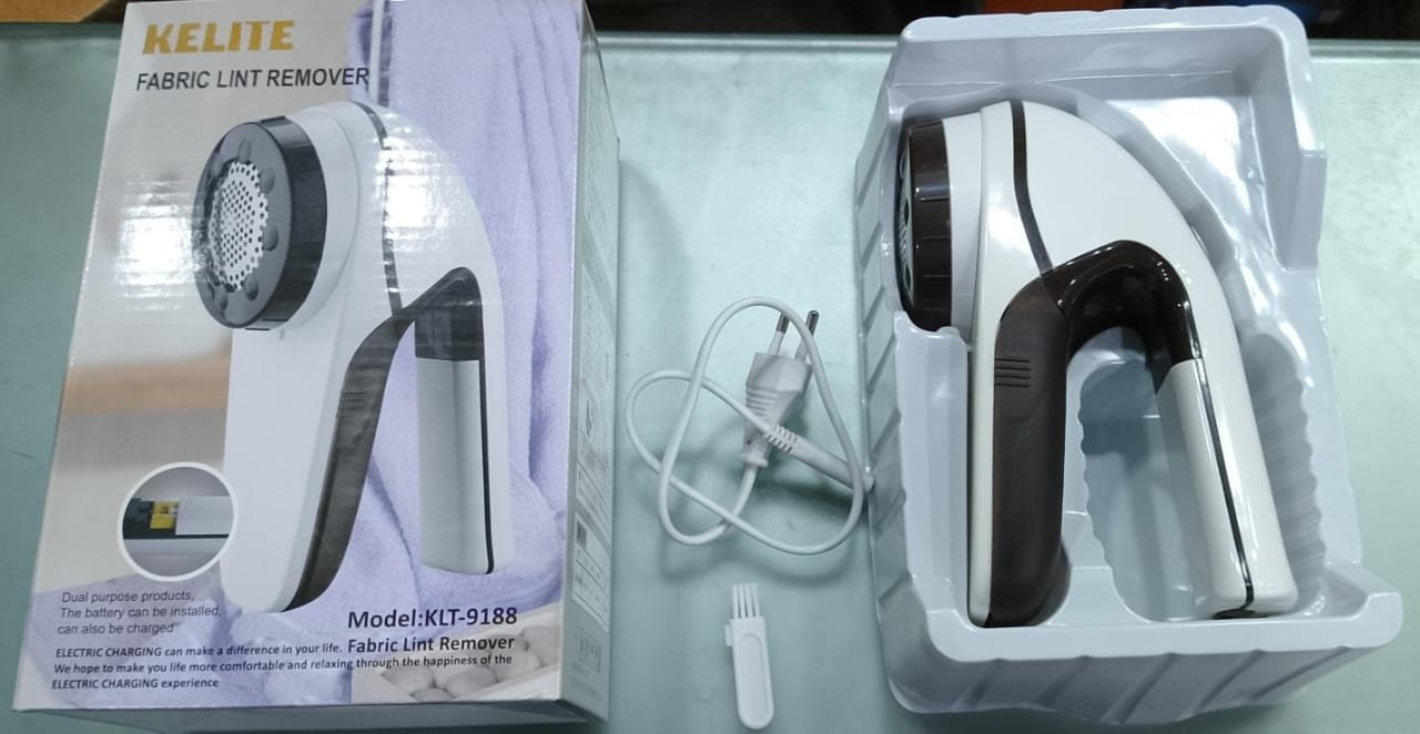 Kelite Klt - 9188 Fabric Lint Remover Portable Lint Remover Rechargeable Clothes Shaver for Fluff Pilling Fabric