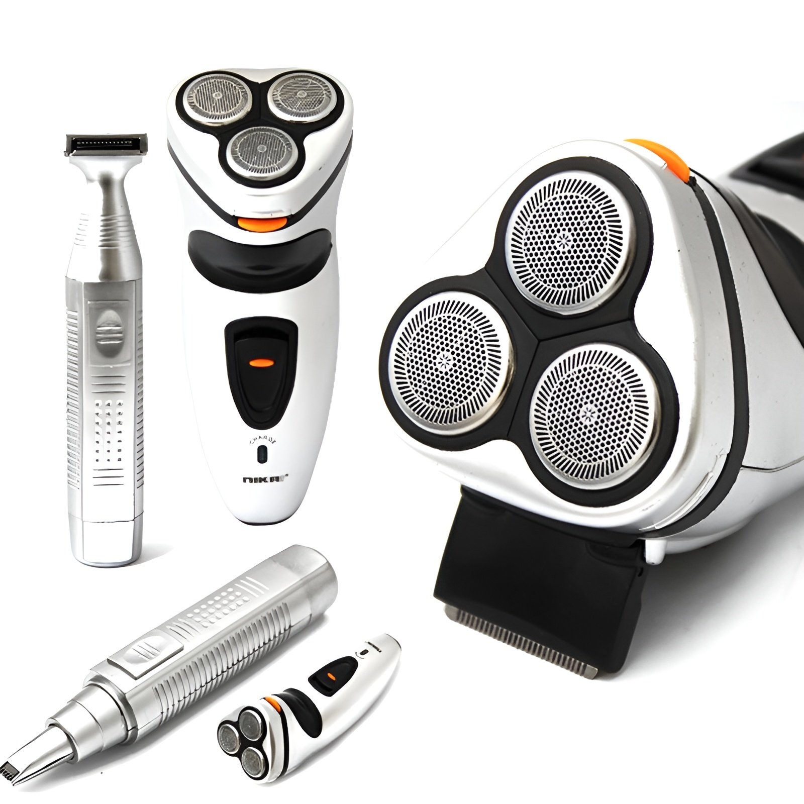 Zowael RSCX - 5800 3 In 1 Shaver Set | Portable Shaver, Trimmer, Groomer Chargeble 3 blades shaver with nose and…