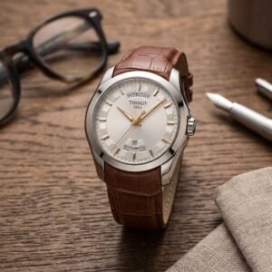 Tissot Men's Automatic Style Watch - Leather Strap