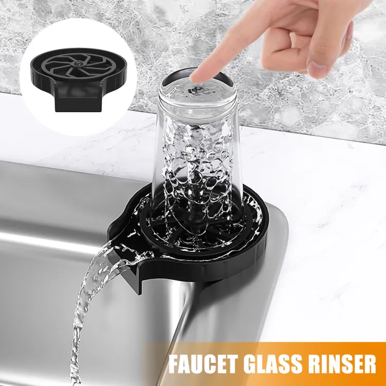 High Pressure Faucet Glass Rinser Automatic Cup Washer Bar Kitchen Beer KTV Milk Tea Cup Cleaner Tool Sink… - Image 4