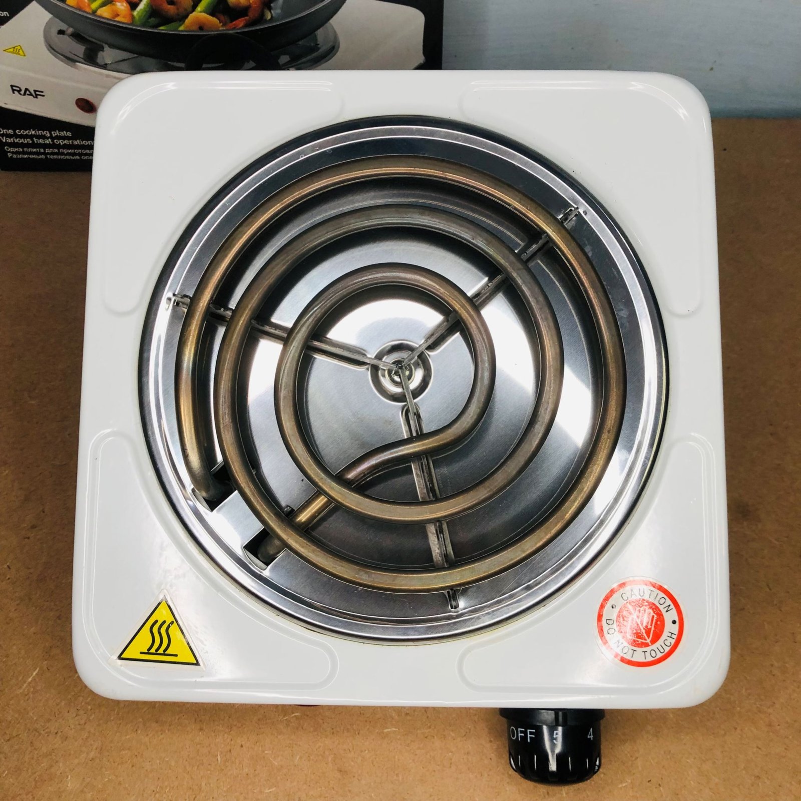 Electric Stove for cooking, Hot Plate heat up in just 2 mins, Easy to clean, (random color ) - Image 3