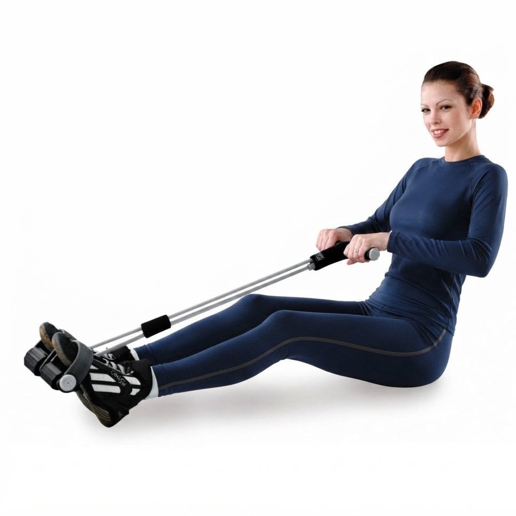 Tummy Trimmer Single Spring Heavy Duty Fitness Equipment Workout Machine For Home Gym Exercise - Image 2