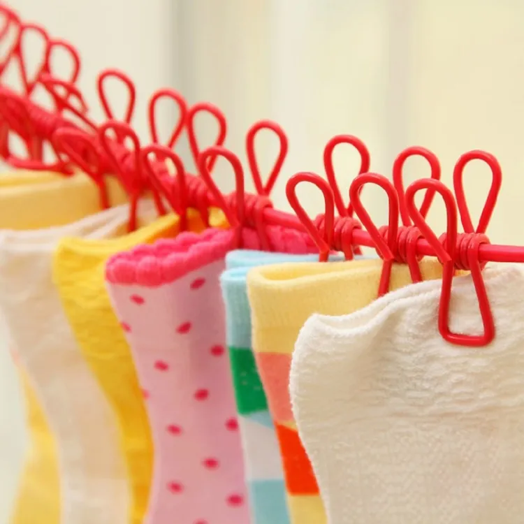 Hang 185CM Portable Clothesline With (12) Clip - Elastic, Windproof Eco - Friendly for Travel Home Use | After… - Image 2