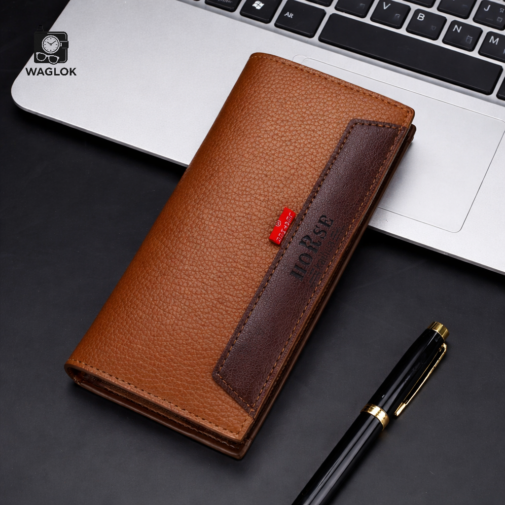 LB - 516 - Premium Long Trifold Wallet | Modern Unisex Card Holder - Image 3