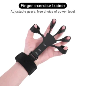 Finger Exerciser - Gripster Strengthener Finger Stretcher Hand Gripper Silicone Finger Grip Patient Hand…