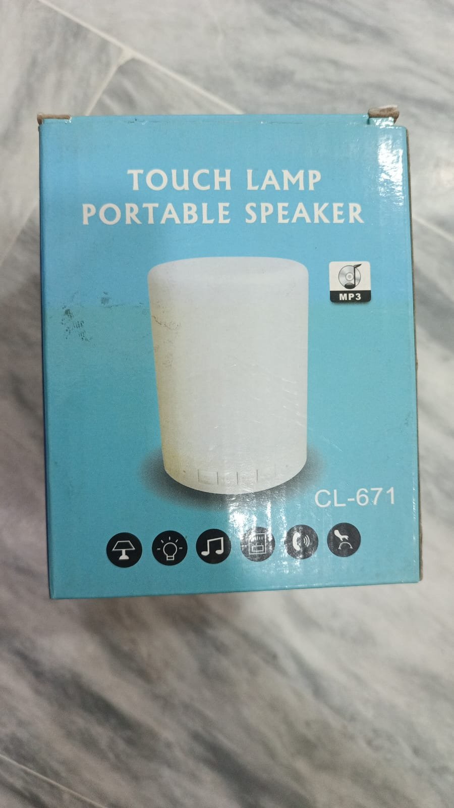 TOUCH LAMP PORTABLE SPEAKER Bluetooth Speaker | Smart Touch Night Light Desk Lamp Color Changing - Image 4