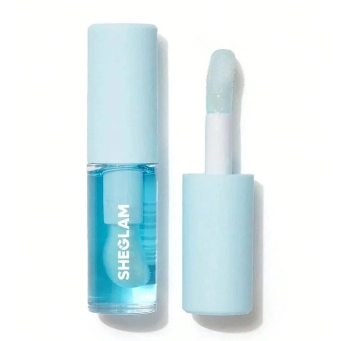 SHEGLUM Plumping Lip Oil Moisturizing Glossy Hydrating Tinted Lip Care Product For Shiny Volumized Lips - Pack of 5 - Image 5