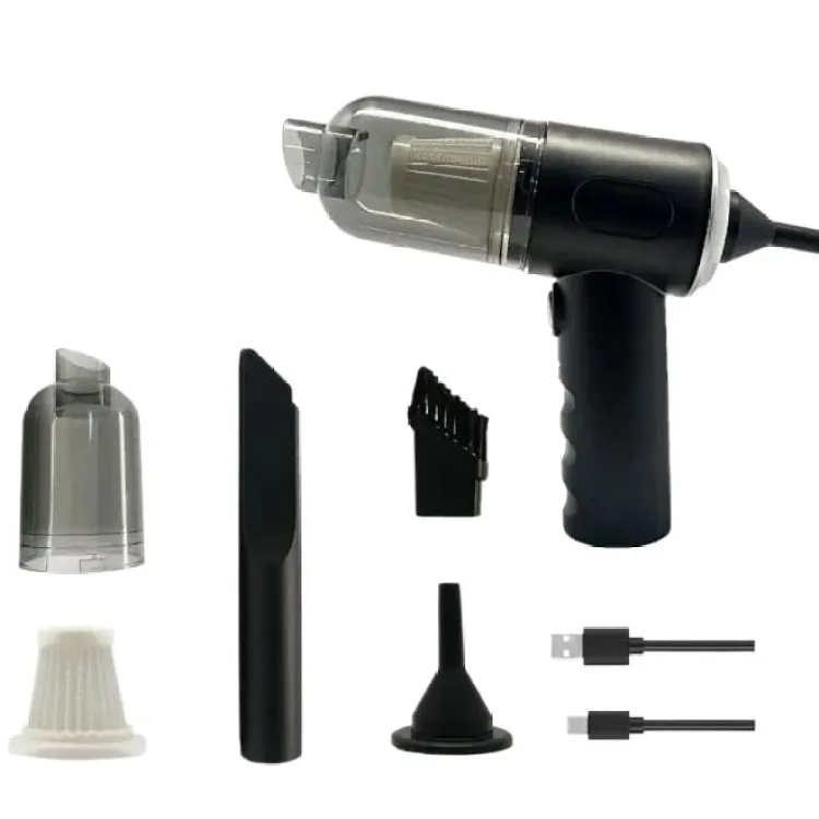 3 in 1 Portable Mini Vacuum Cleaner Duster Blower Air Pump Wireless Handheld Clean Microscopic dust Like Car… - Image 2