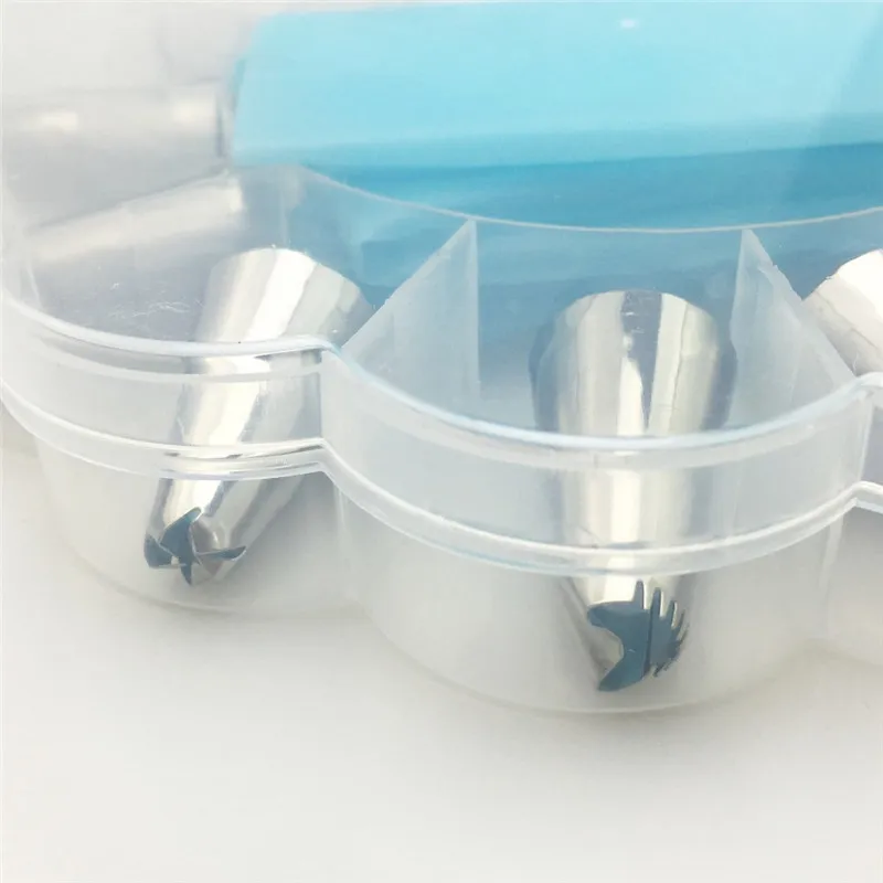 15pcs Piping Nozzles Pastry Cream Tips Stainless Steel - Image 2