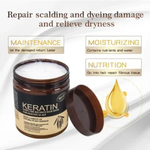 Keratin Hair Care Balance Mask And Treatment for Healthy Scalp - 500ml