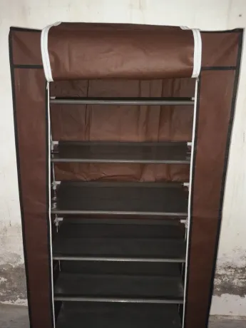 9 Layer Portable Waterproof & Dustproof Shoe Rack Non - woven Shoe Rack Storage Bag Closet Household Shoe Storage… - Image 5