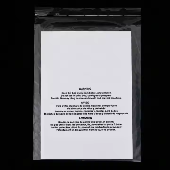 High Quality Zip Frosted Lock Poly Bags Cpe Slider Packaging Matte Zipper Clothes Bags Custom Packaging Bags For… - Image 3