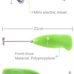 Electric Egg Beater Milk Drink Coffee Whisk Mixer Foamer Mini Handle Stirrer Practical Cooking Tool Kitchen Cell…