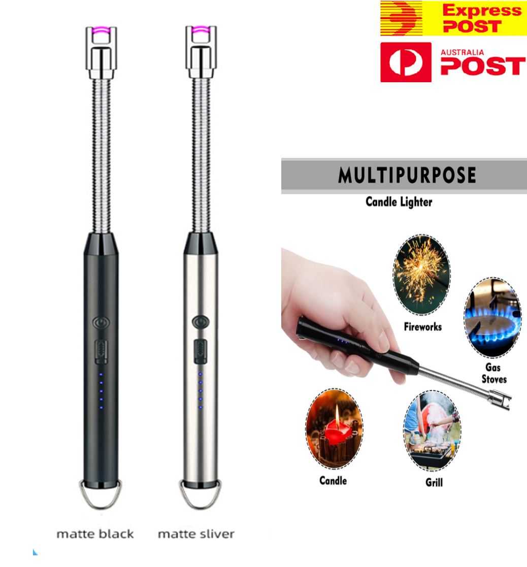 Arc Lighter With Usb Charging,flameless Windproof,led Battery Display,safety Switch,rotate 360 Degrees,for… - Image 4