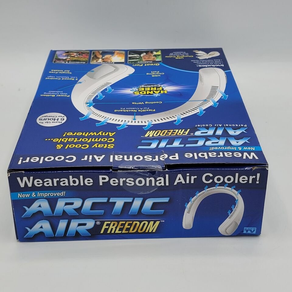 Neck Fan Personal Air Cooler 3 Speed Hand Free Neck Fan(random color ) - Image 3
